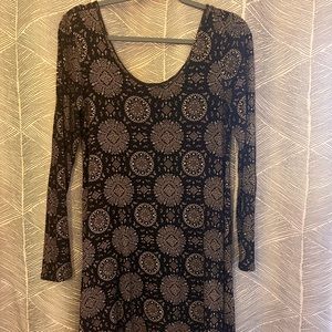 💙 Black and gold dress